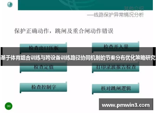 基于体育组合训练与跨设备训练路径协同机制的节奏分布优化策略研究